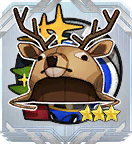 Holy Night Reindeer Cap